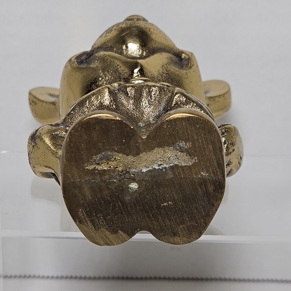 Vintage Disney Mickey Mouse Brass Figure Collectible 1960’s w/ Natural Patina - Picture 6 of 10